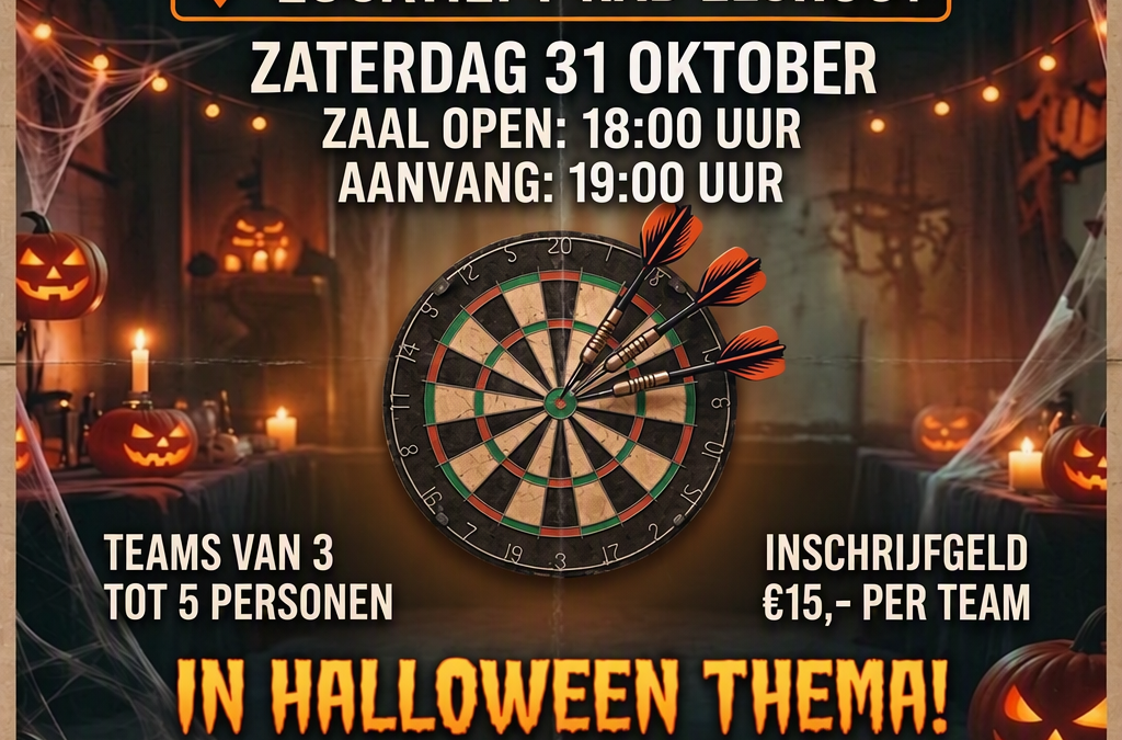 Darttournooi Halloween